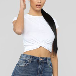 Fashion Nova Front Tee Twist